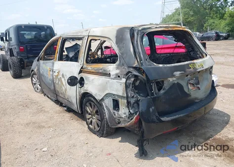 2014 Honda Odyssey Ex-L z USA, uszkodzony, nr VIN 5FNRL5H69EB024228